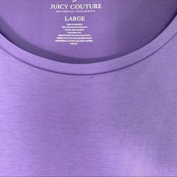 Juicy Couture Ruffled Hem T Shirt - Picture 5 of 6